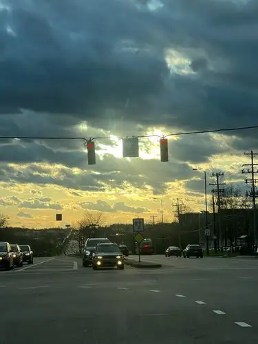That stunning moment when the sky steals the show.